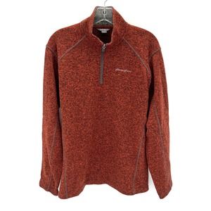 Eddie Bauer quarter zip men’s fleece top